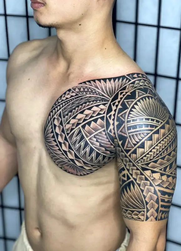 トライバルタトゥー | Tattoo・Tribal / Blackwork・Shoulder・Cool トライバルタトゥー | Tattoo・Tribal / Blackwork・Shoulder・Cool
